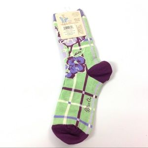 Blue Q Accessories - Blue Q Love Ya Mean It Crew Socks 5-10 Blue Q Accessories - Blue Q Love Ya Mean It Crew Socks 5-10